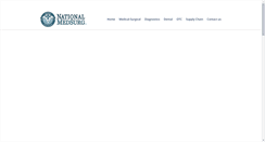 Desktop Screenshot of nationalmedsurg.com